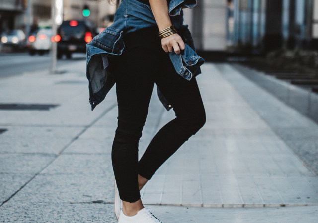 Denim Jacket Black Jeans