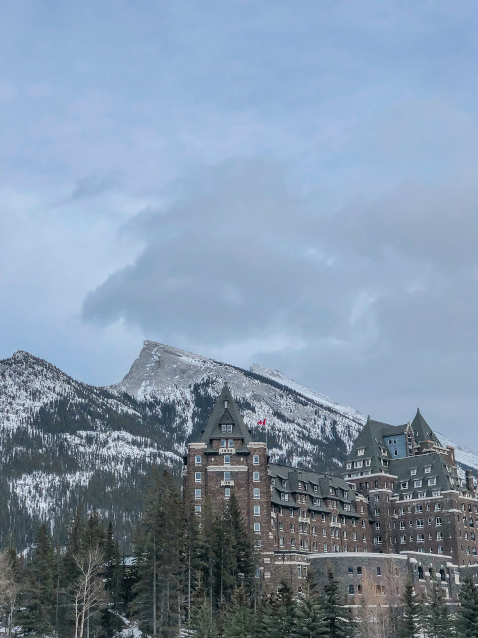 fairmont banff springs winter