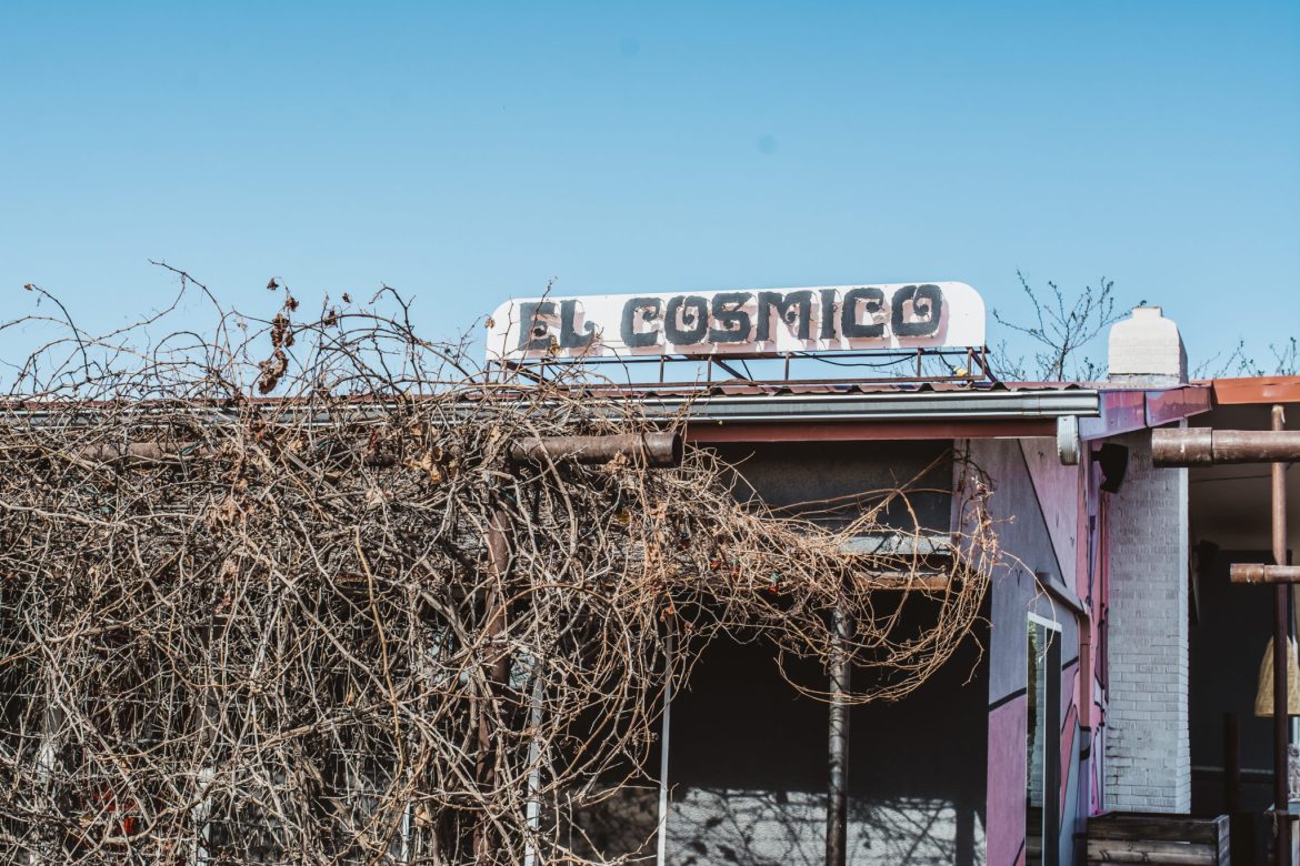 El Cosmico Marfa Sign