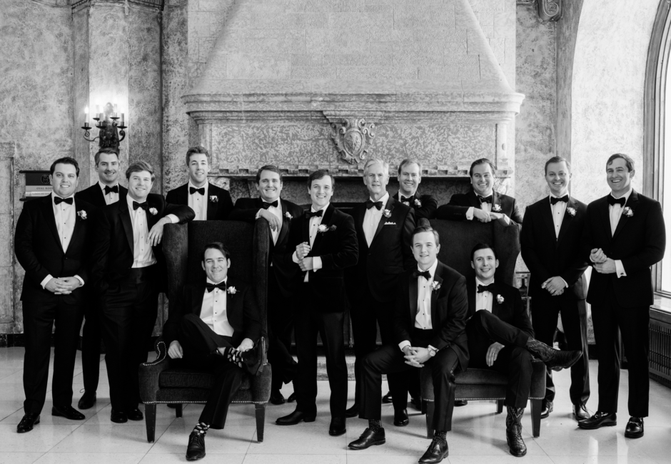 Fairmont Banff Springs Wedding Groomsmen