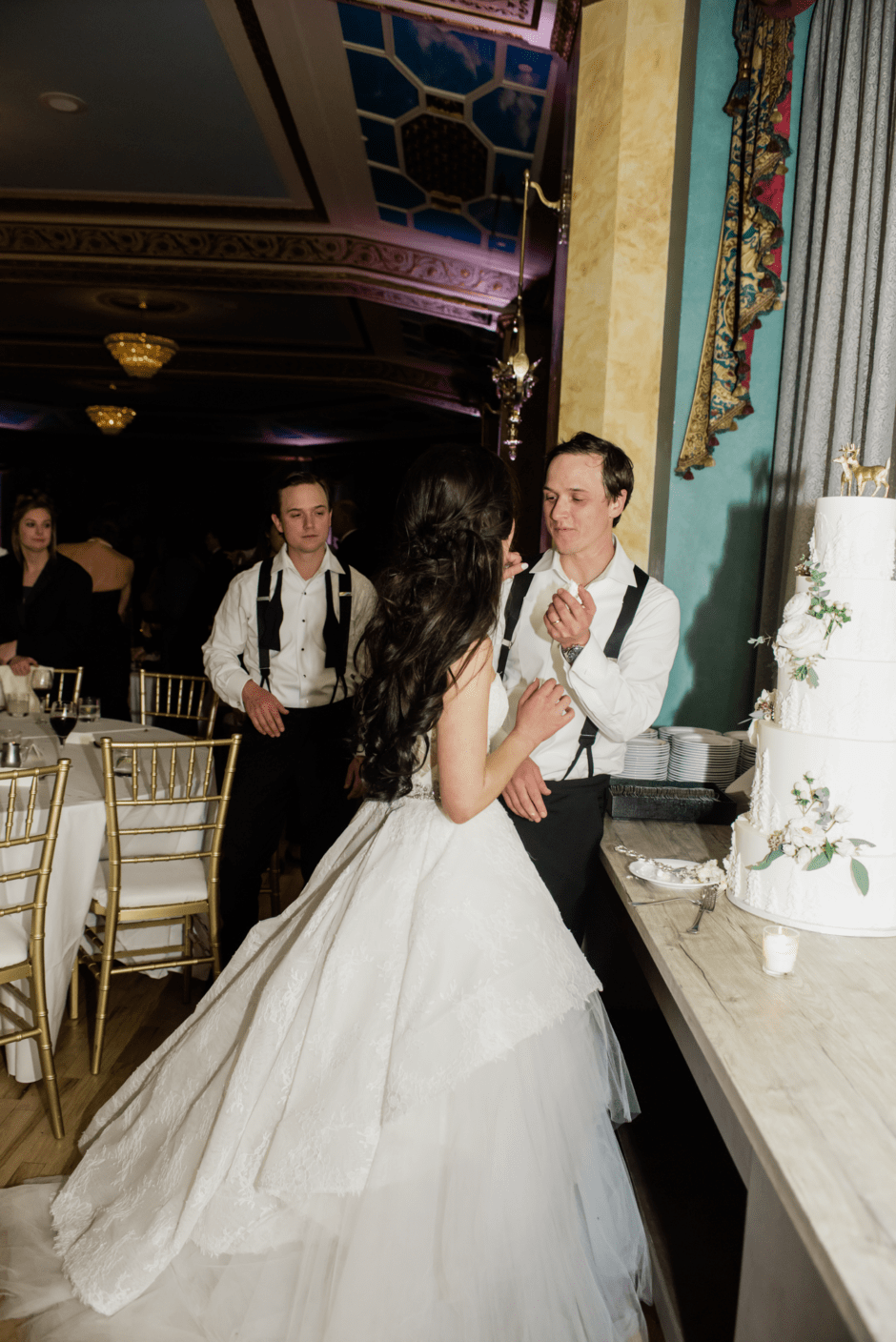 Fairmont Banff Springs Wedding Reception Charley Dickenson