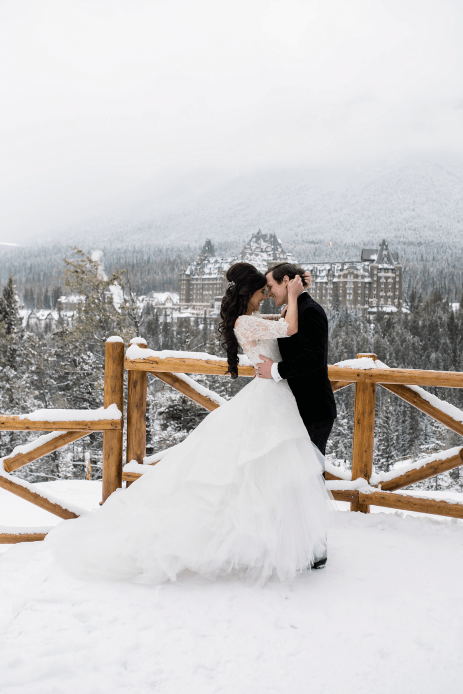 Charley Dickenson, Winter wedding fairmont banff springs