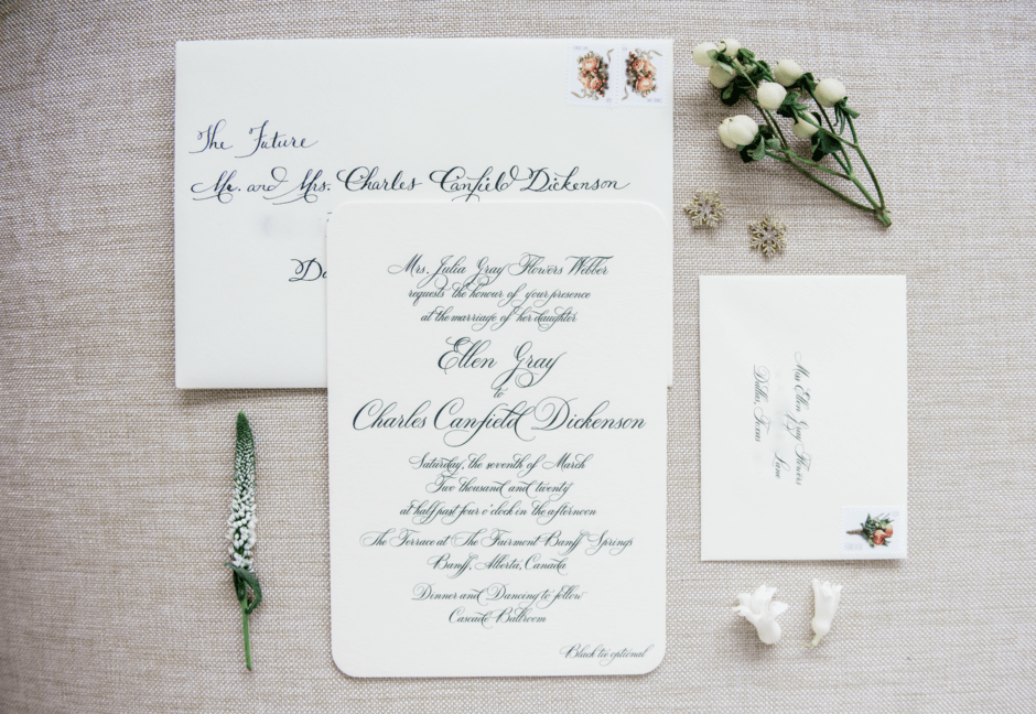 Crane Wedding Invitations 